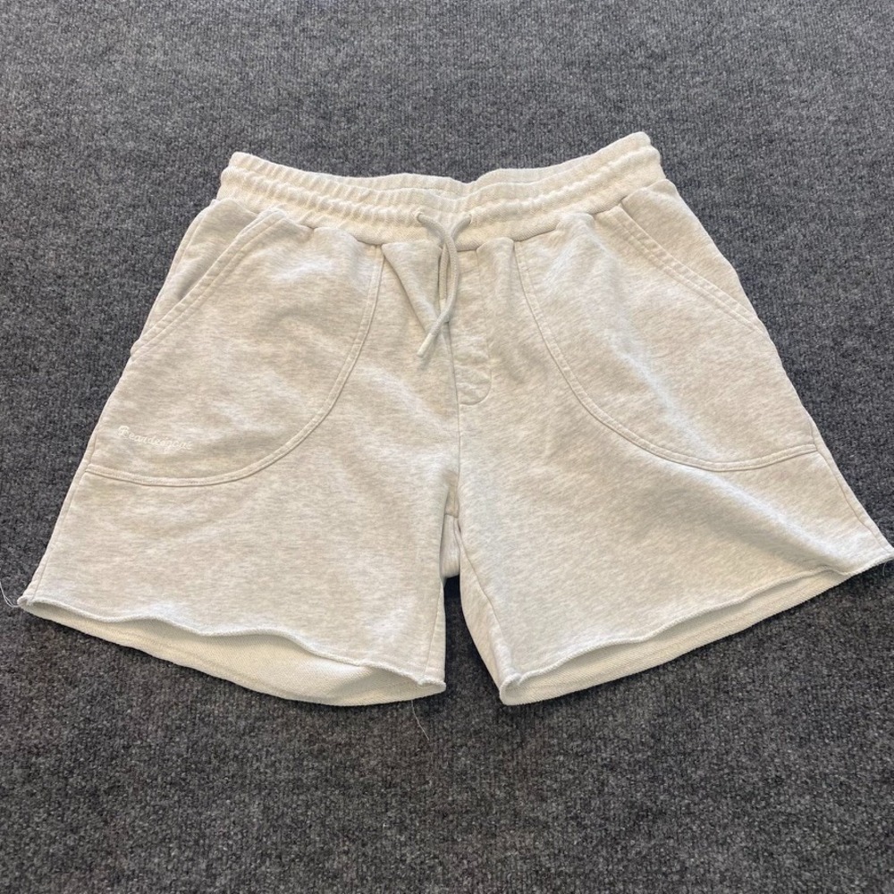 Bearded Goat Rezzy Drawstring Elastic Waist Sweat Shorts Mens Size Large Stretch